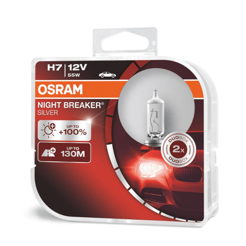 Osram 80W VS 65W Super Bright Off Road Bulb Halogen Lamp H7 
