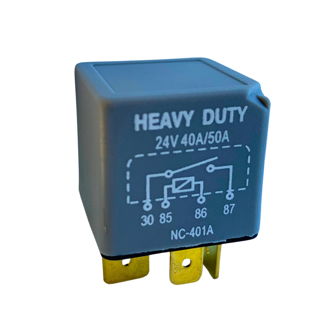 24v 40-50A Heavy Duty Flasher Relay / 4 Pin