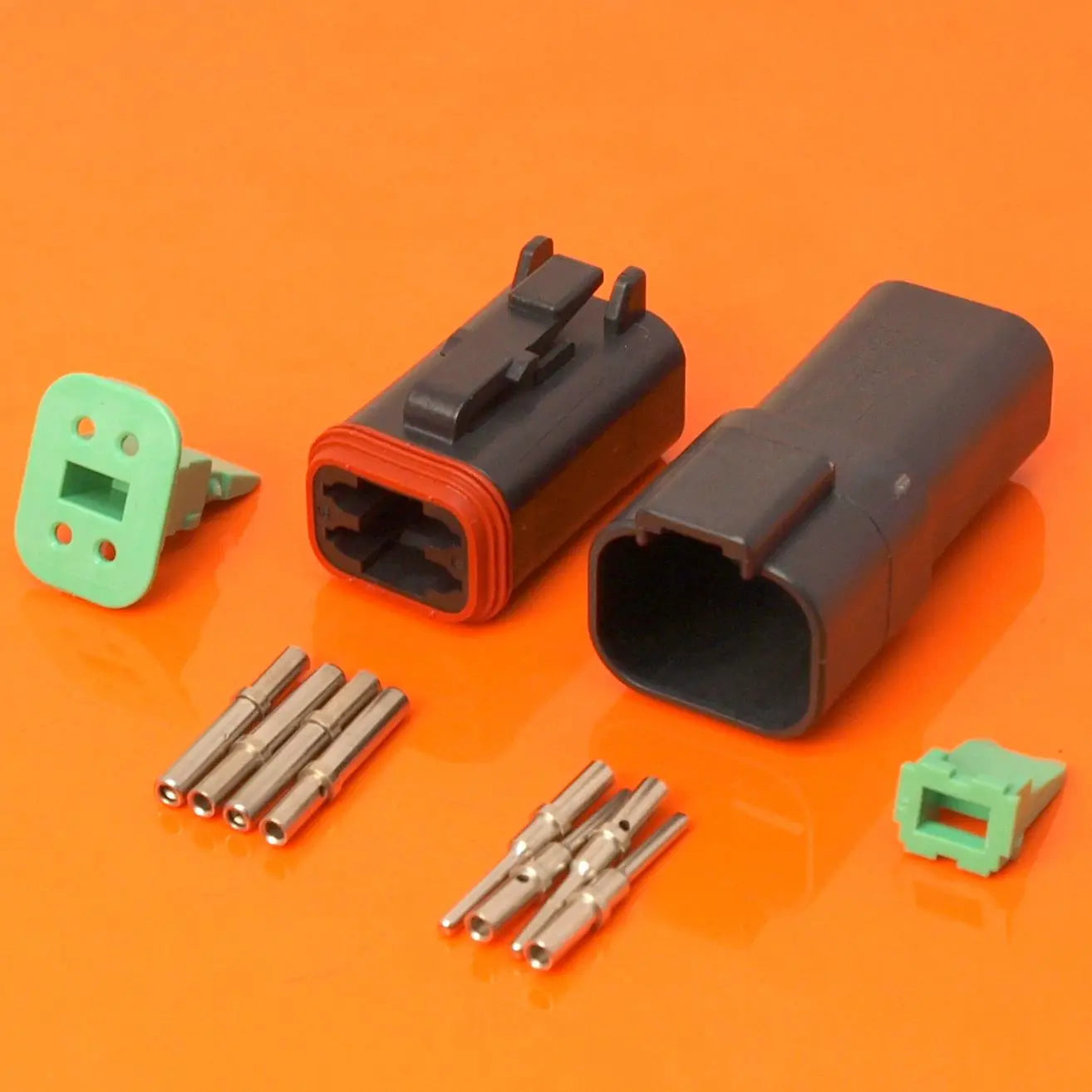 DEUTSCH DT Connector Kit Plug & Receptacle / 4 Way Kit - dup-review-publication - spo-cs-disabled - spo-default - spo-d