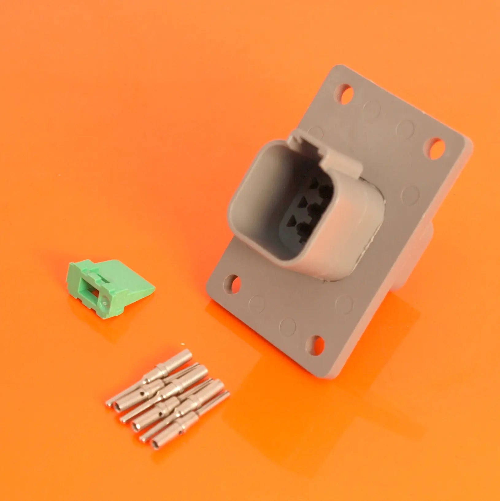 DEUTSCH DT Connector Receptacle with Flange Mount / 6 Way - dup-review-publication - spo-cs-disabled - spo-default - sp