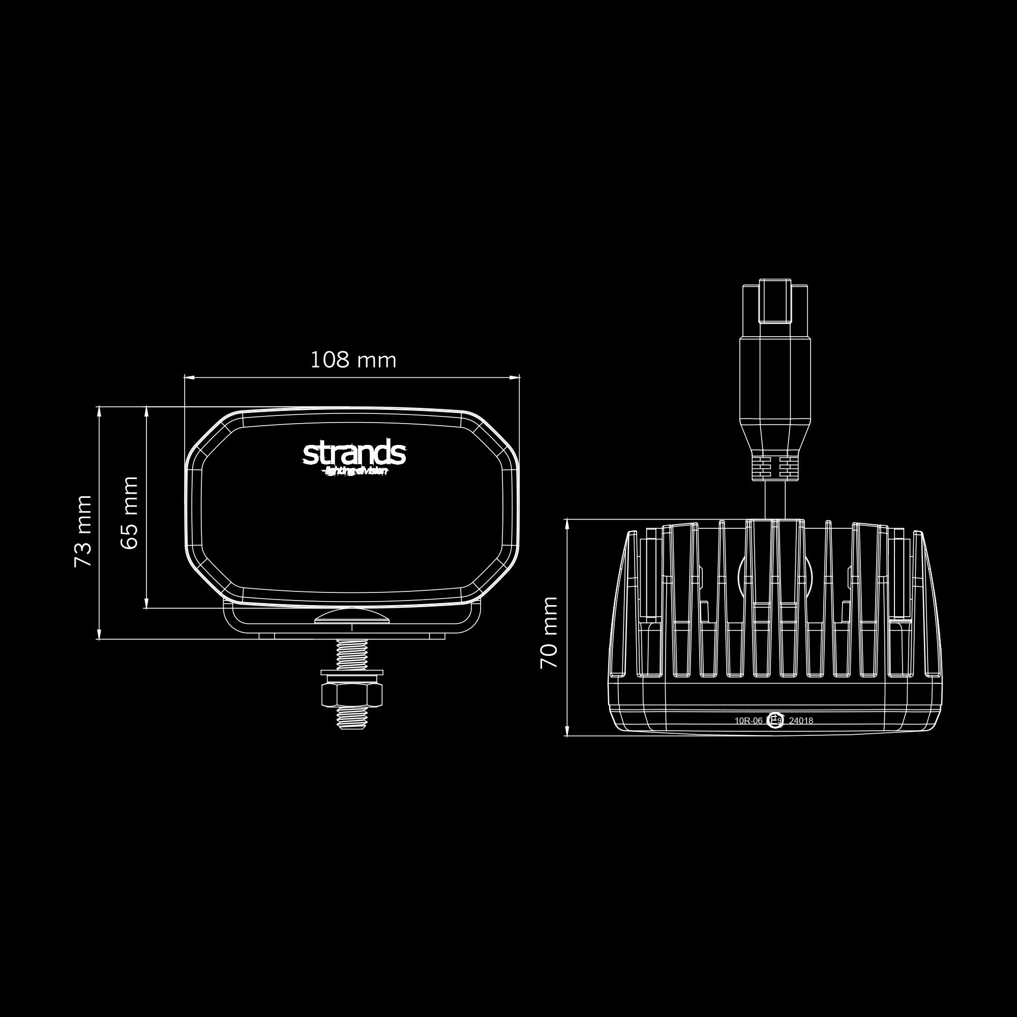 Strands FOR9T No-Glare Work Light / 31W