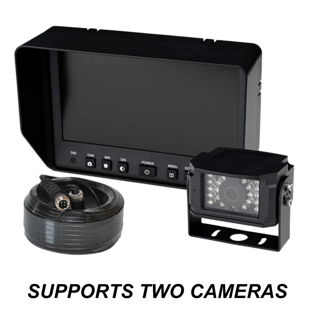 LAP Reversing Camera Kit with One Camera / Extendable to 2 Cameras