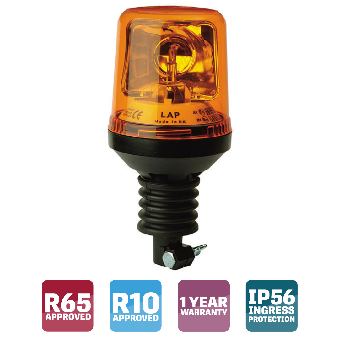 LAP271 rotating bulb beacon for tractors