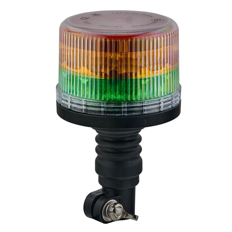 LAP Amber & Green LED Beacon / Flexi DIN Mount