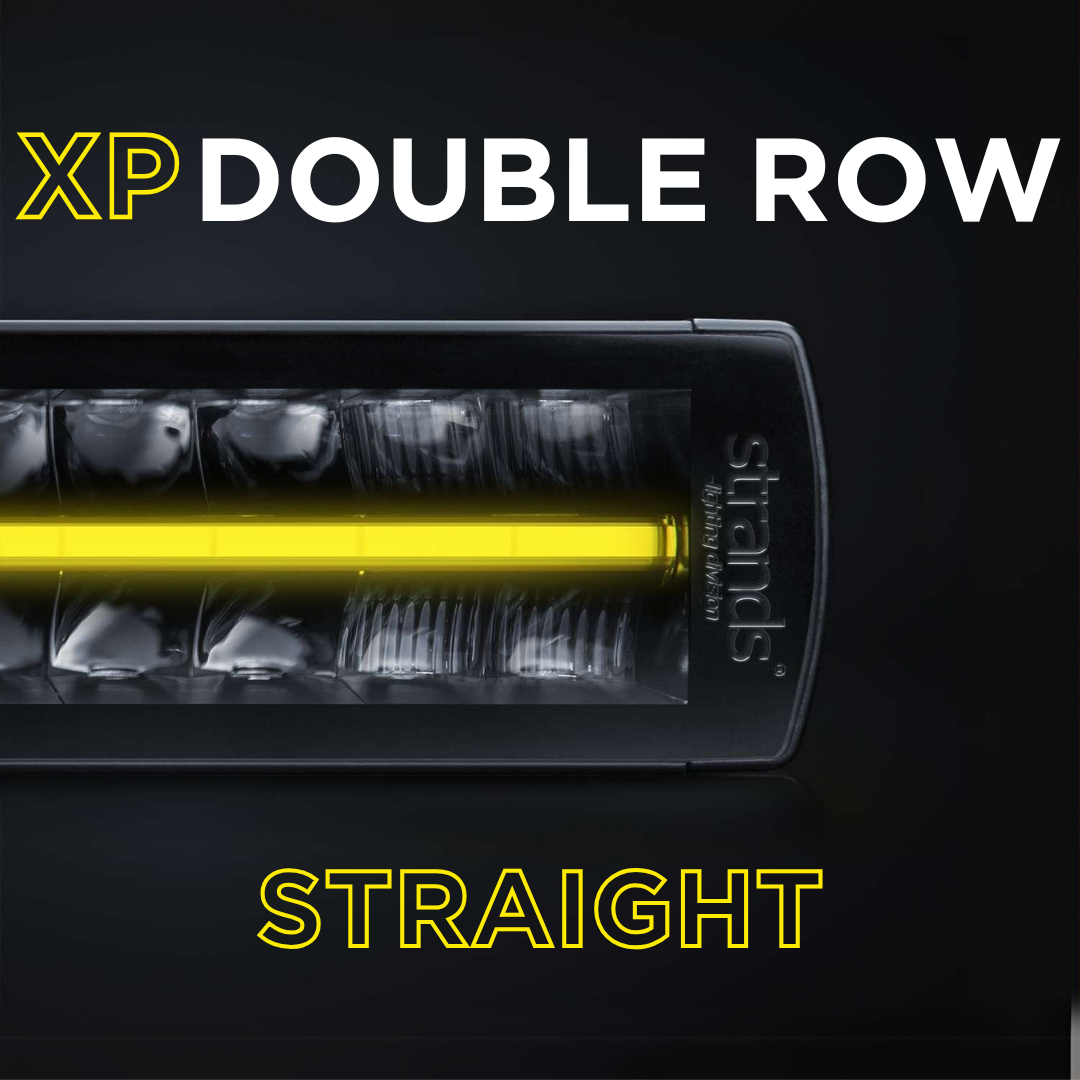 Strands Siberia Double Row Straight Light Bars / XP Range / Choose Length