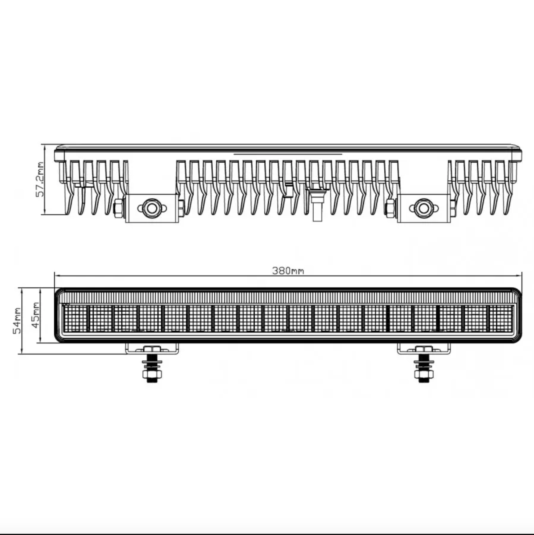 LED Light Bar with Parking Light