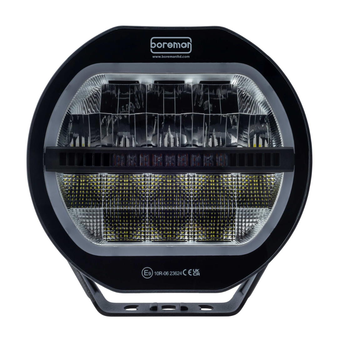 Boreman Halo LED Driving Lamp with Strobe Light