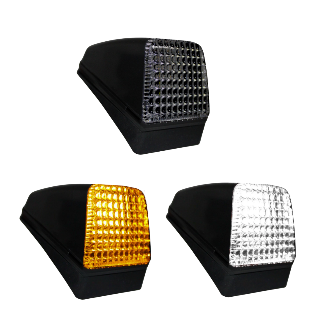 Dual Colour Volvo Style Roof LED Marker Light with Dark Lens