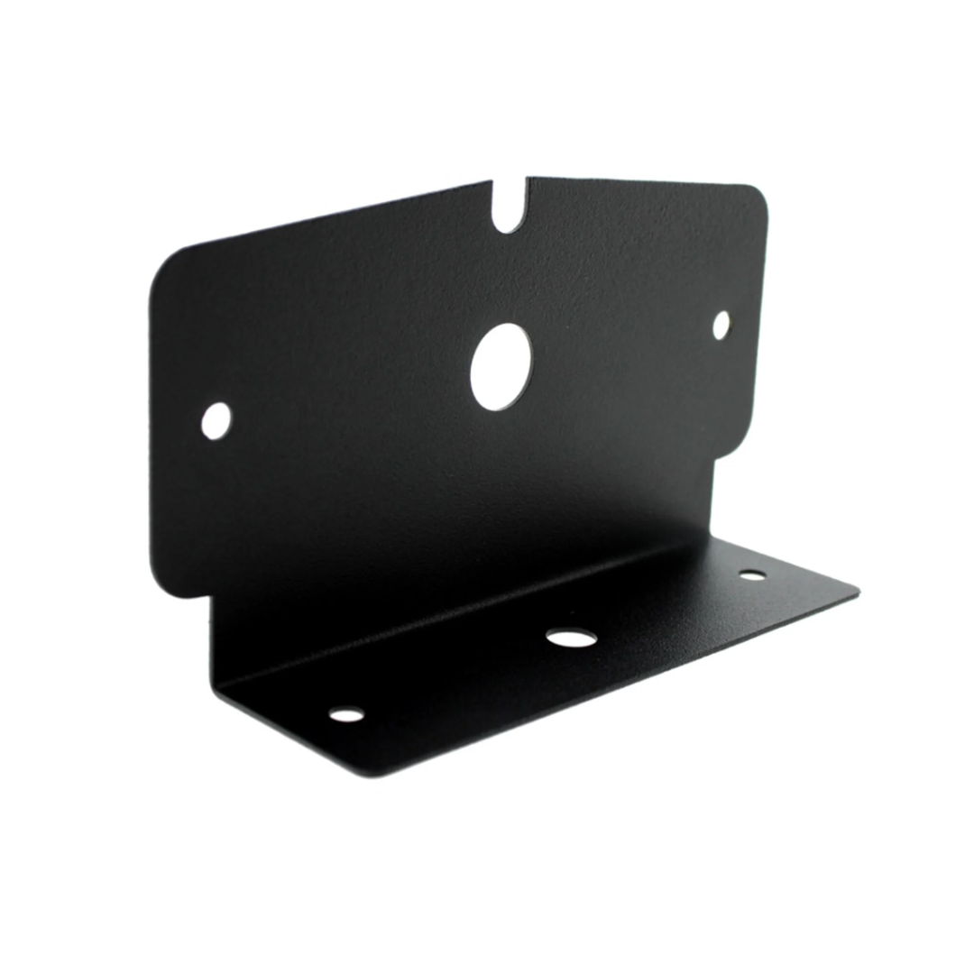 steel bracket for mounting double burner light