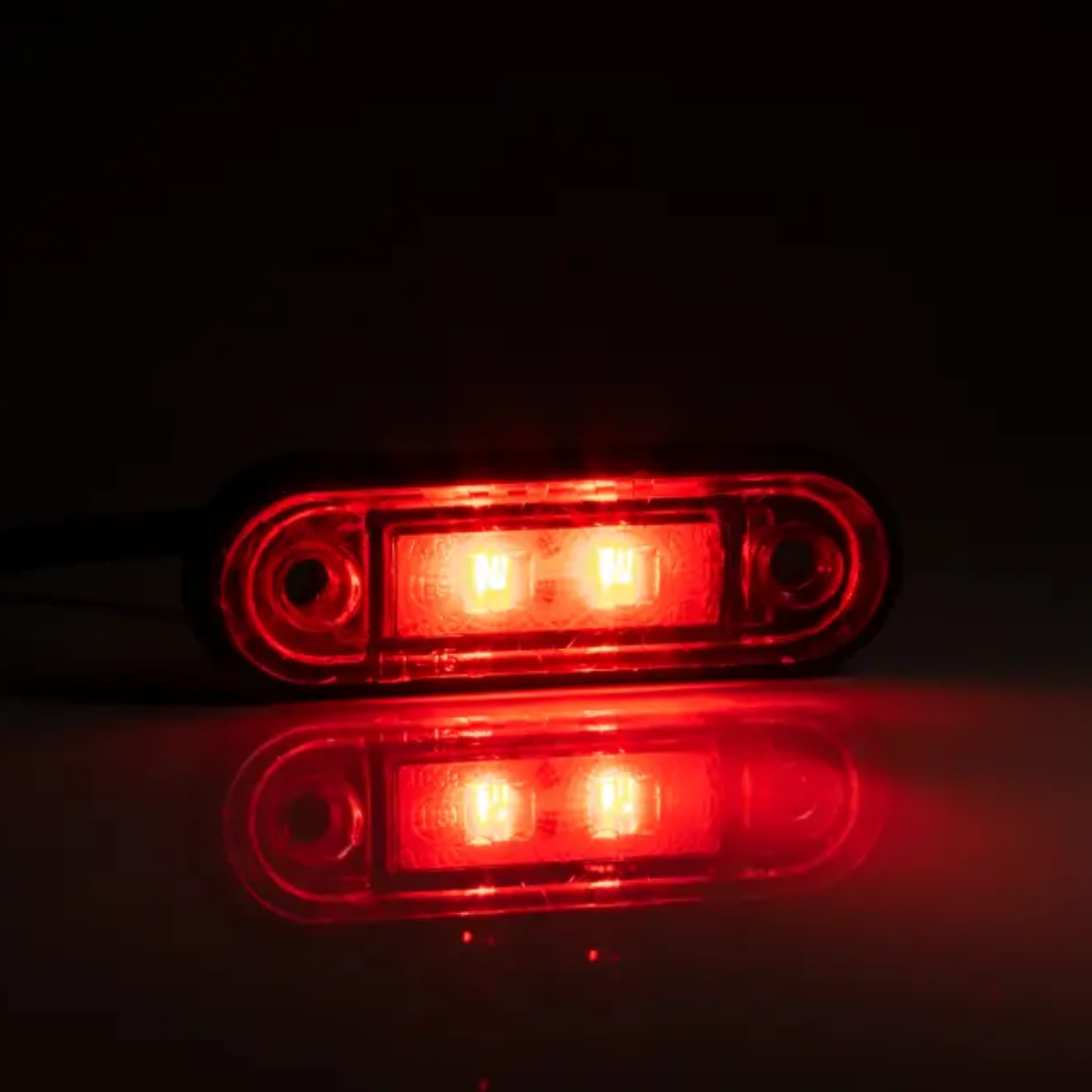 LED Flush Fit Marker Light with Long Cable 2.5m - Bin:A1 - Front & Rear Marker Lights - Side Marker Lights - spo-cs-dis