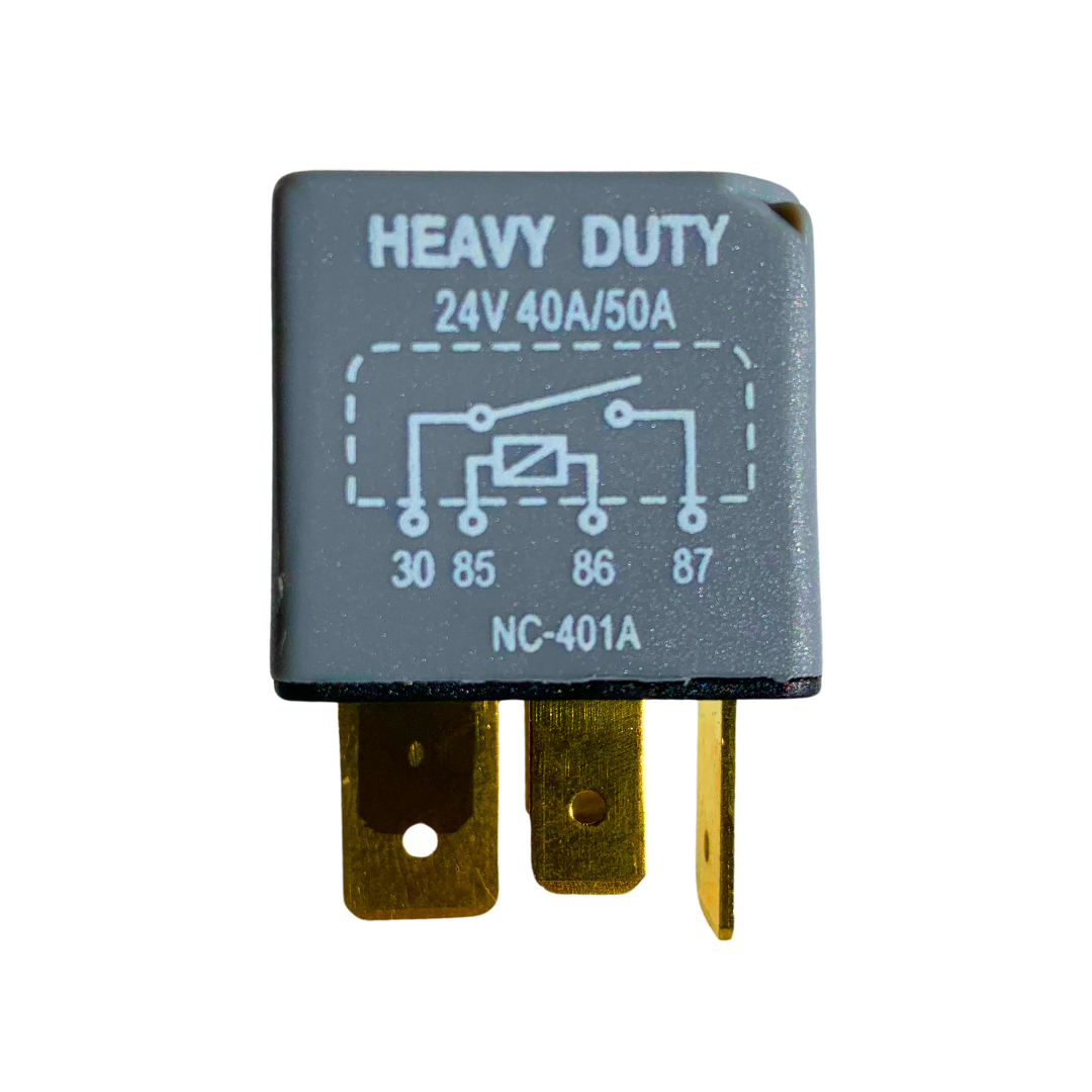 24v 40-50A Heavy Duty Flasher Relay / 4 Pin