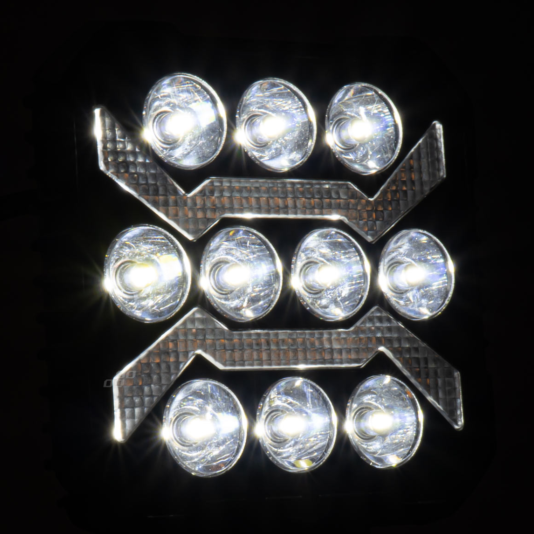 X-Style LED Work Light with Amber DRL / Spot Beam