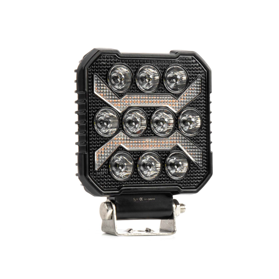 X-Style LED Work Light with Amber DRL / Spot Beam