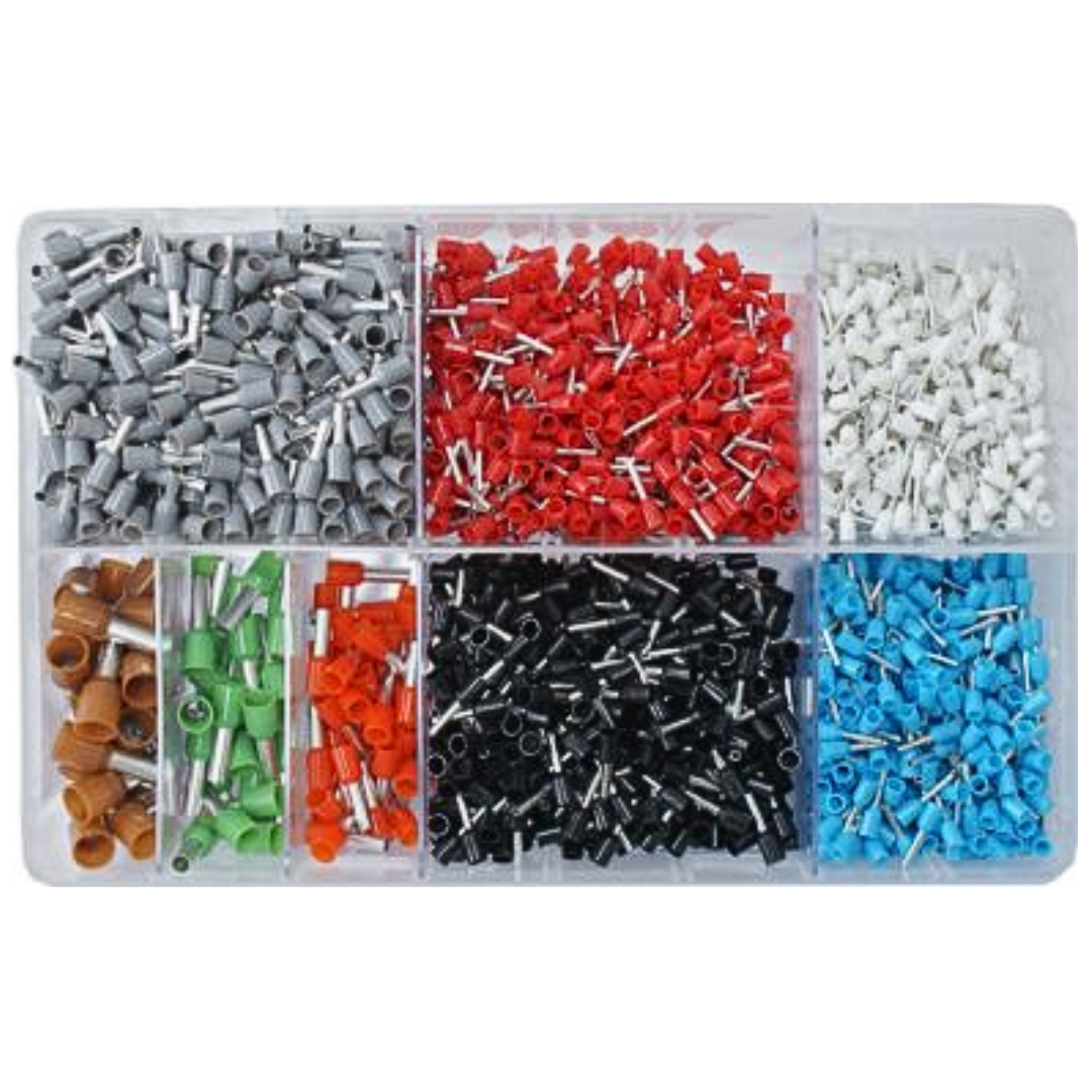 Insulated Cord End Ferrule Terminals / 2600 Pieces