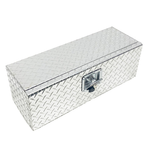 Buy Chequer Plate Aluminium Trailer Storage Box / 660 x 230 x 235mm  Wholesale & Retail