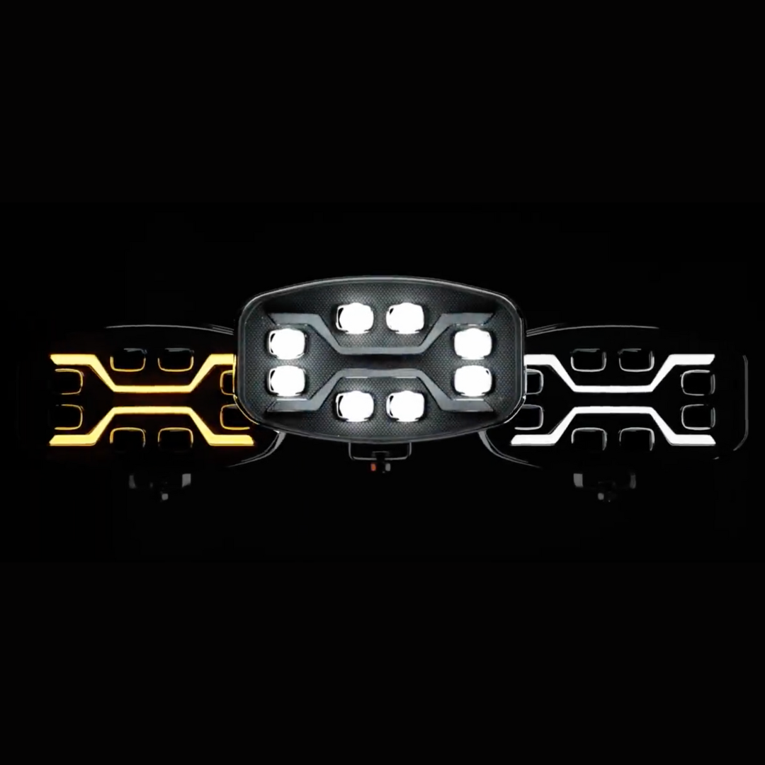 strands dark knight insane style spot light for trucks