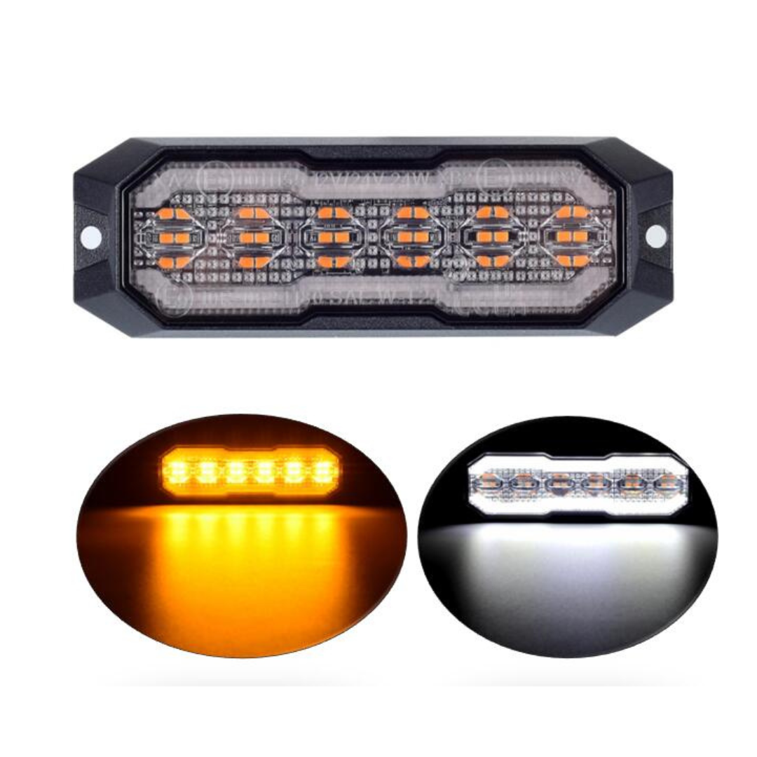 Smoked Lens LED Marker Light with Strobe Function