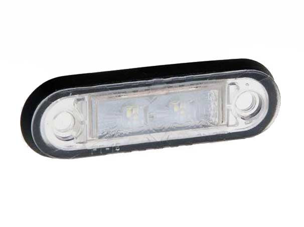 LED Flush Fit Marker Light with Long Cable 2.5m - Bin:A1 - Front & Rear Marker Lights - Side Marker Lights - spo-cs-dis